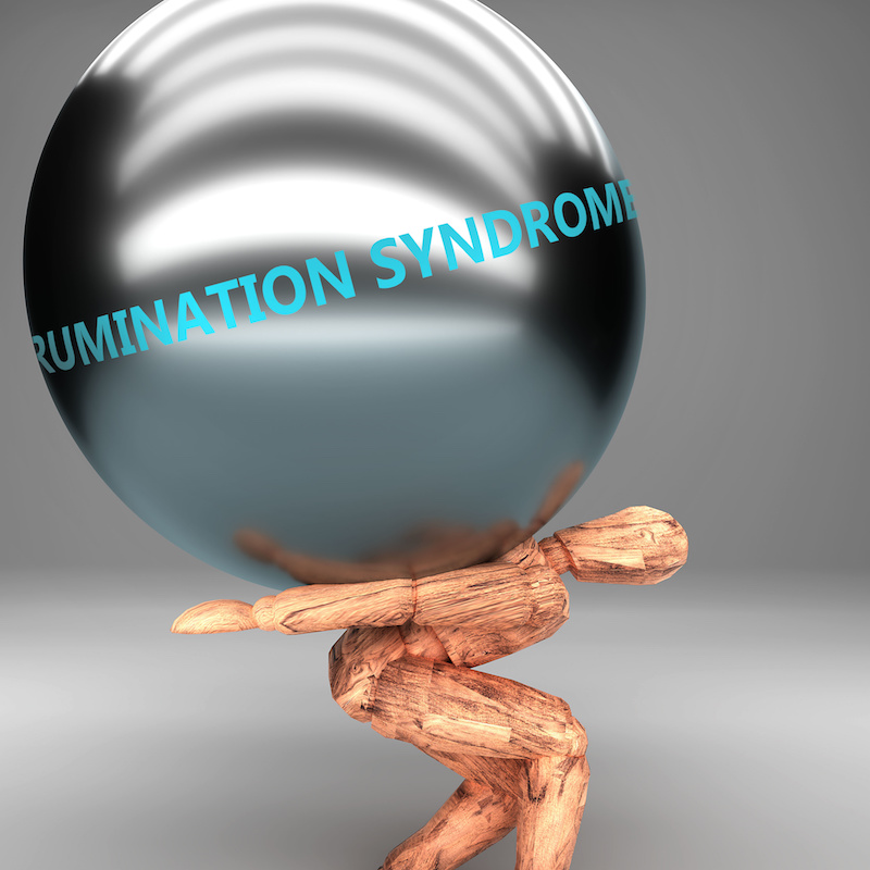 Rumination syndrome as a burden and weight on shoulders – symbolized by